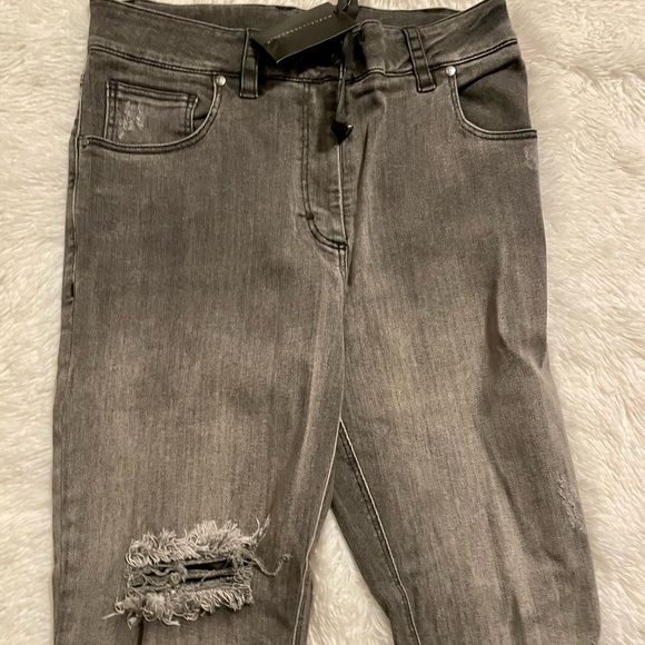 Marcell Von Berlin Skinny Distressed Jeans - Picture 11 of 13